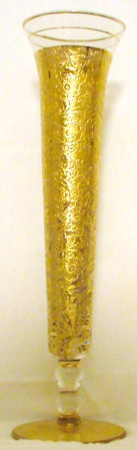 983-1 8" Footed Bud Vase by Glastonbury - Lotus-1