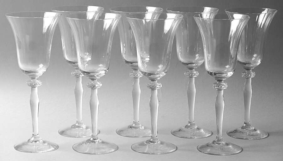 Grand Manor Water Goblet - Set of 8 by Gorham Crystal-1