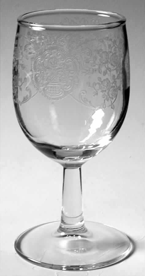 Bridal Bouquet Wine Glass by Glastonbury - Lotus-1