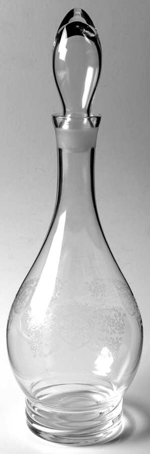 Bridal Bouquet Decanter & Stopper by Glastonbury - Lotus-1