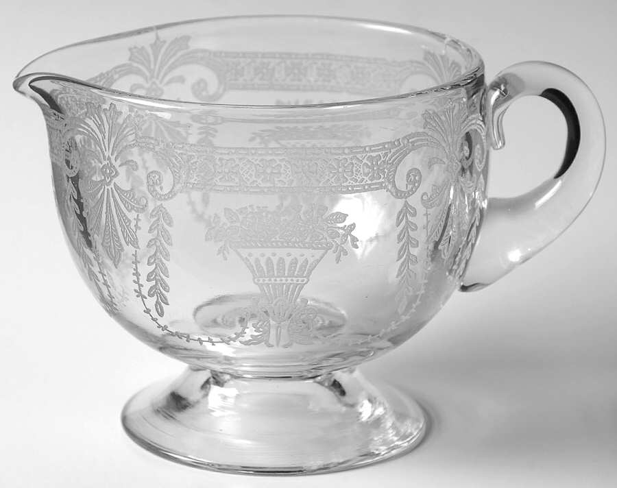 470-3 Footed Creamer by Glastonbury - Lotus-1