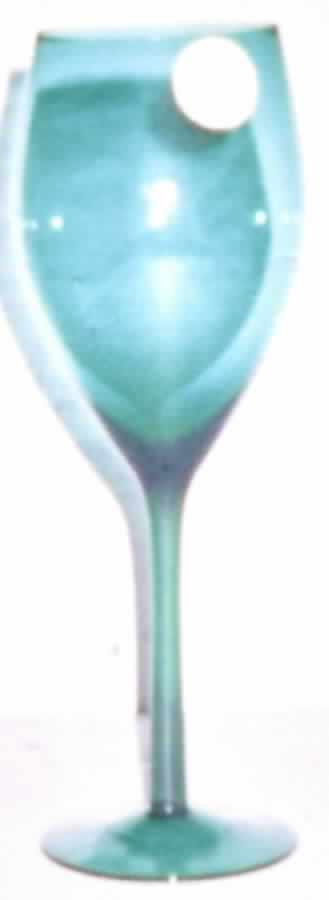 Spice Green Water Goblet by Gibson-1