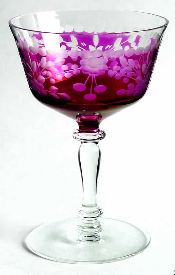 2011-8 Champagne/Tall Sherbet by Glastonbury - Lotus-1