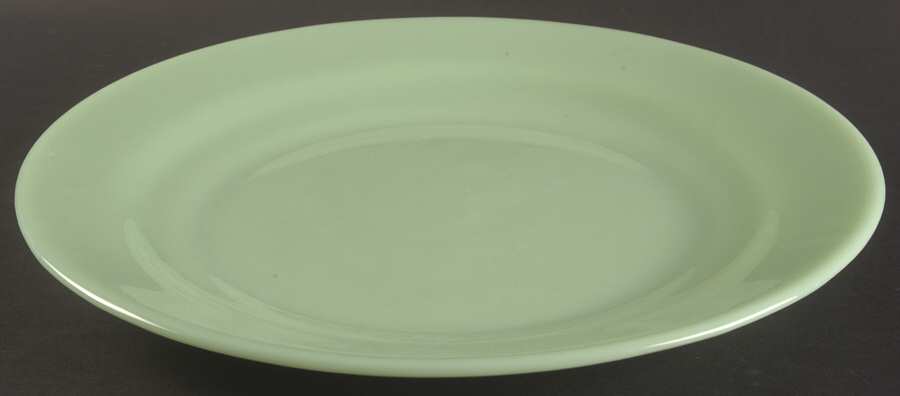 Jadeite-Green Glass 12" Round Platter by Martha Stewart-1