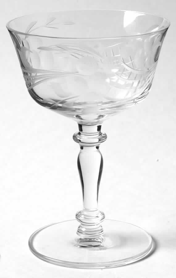 2011-3 Champagne/Tall Sherbet by Glastonbury - Lotus-1