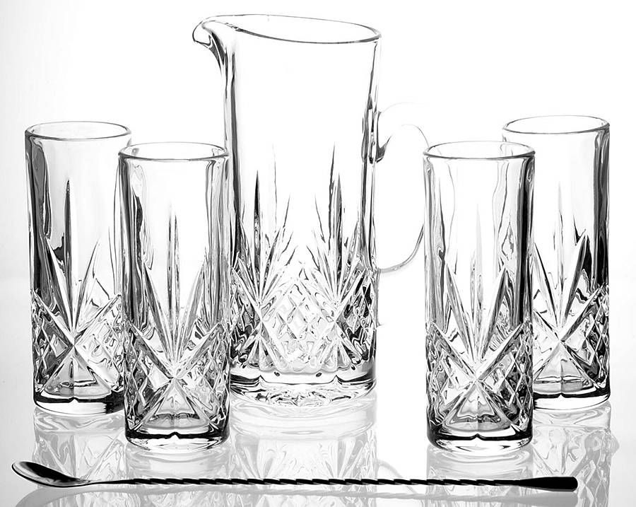 Dublin (6 Piece) Tom Collins 42 Oz Beverage Set by Godinger-1