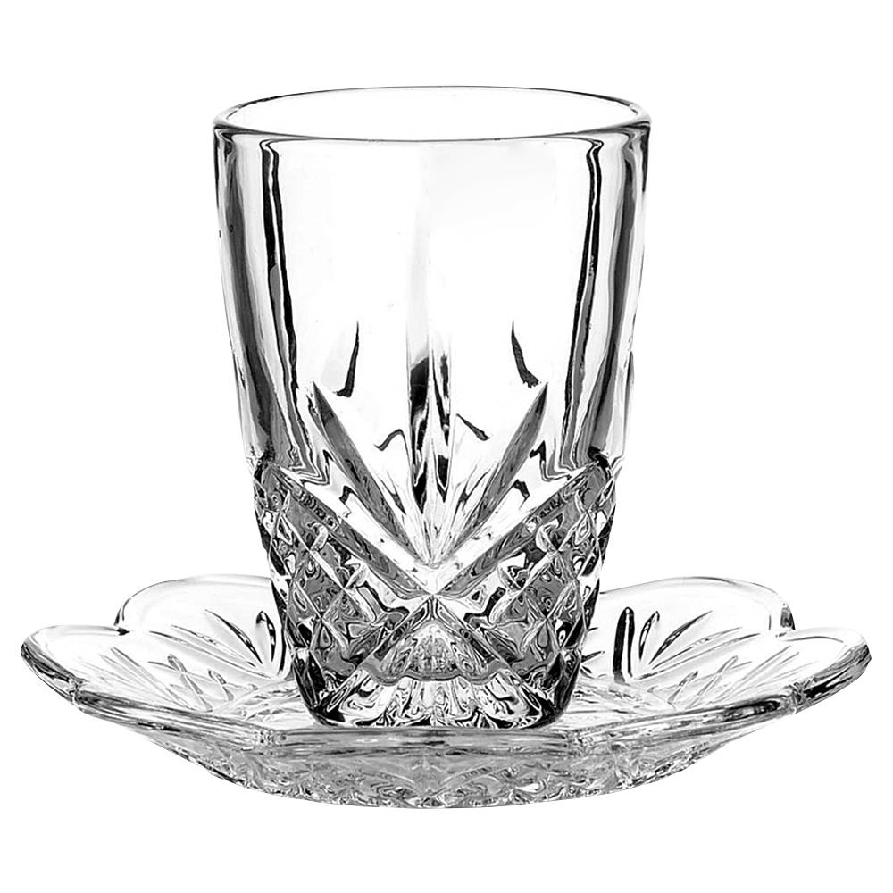 Dublin Kiddish Cup & Saucer Set by Godinger-1