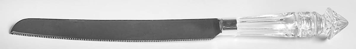 Dublin Cake Knife with Silverplate Blade by Godinger-1