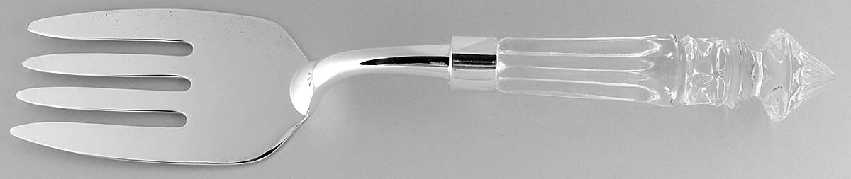 Dublin Silverplate Tines Serving Fork by Godinger-1