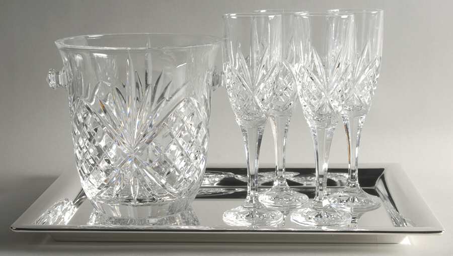 Dublin 6 Pc Champagne Set by Godinger-1