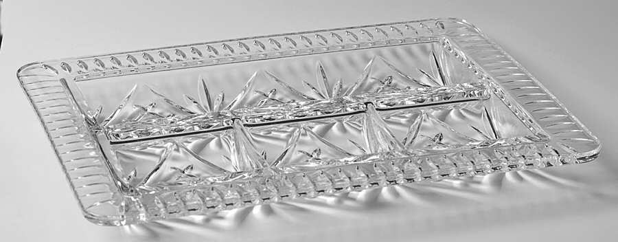 Dublin 12" Rectangular 4 Part Celery/Relish by Godinger-1