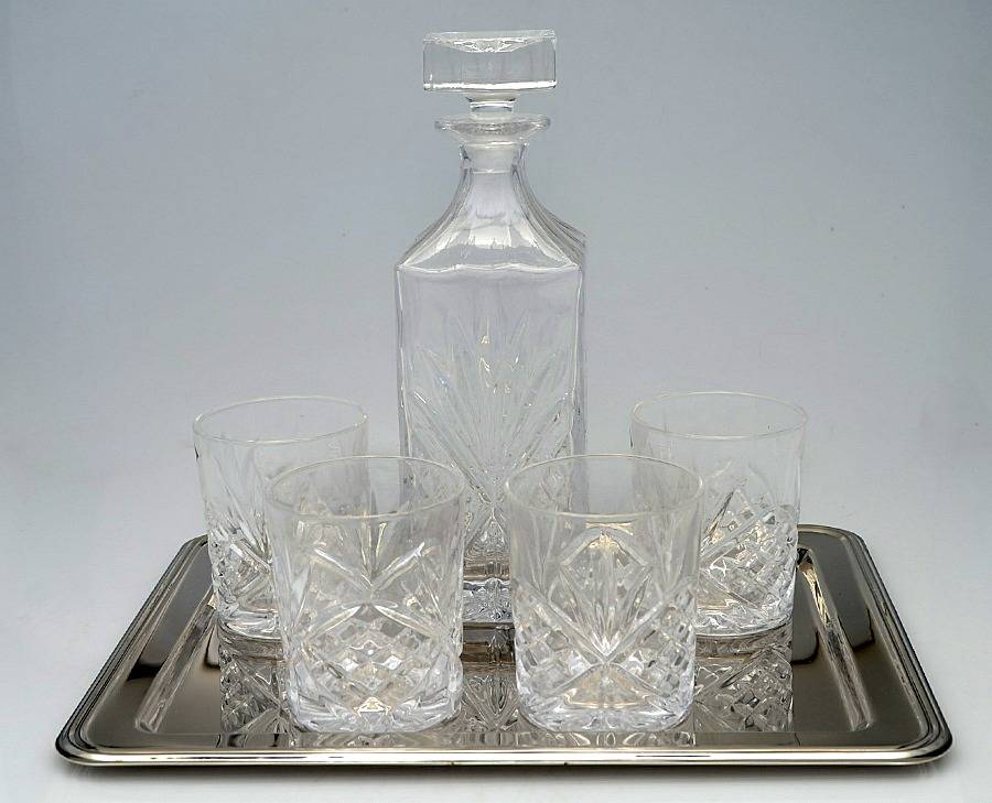 Dublin (6 Pc) Whiskey Set (4 DOLD1, CDECWH & TRSV14) by Godinger-1