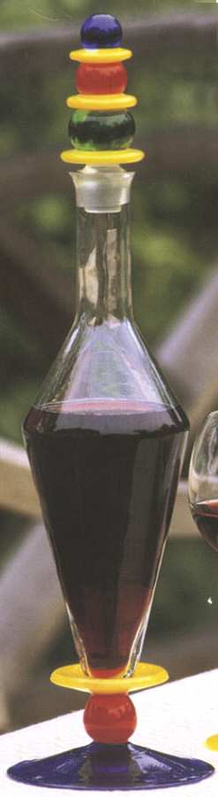Harlequin Decanter & Stopper by Gense-1