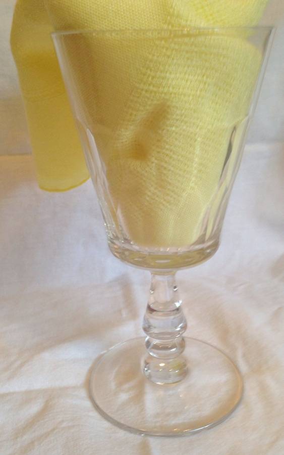 54-7 Water Goblet by Glastonbury - Lotus-1
