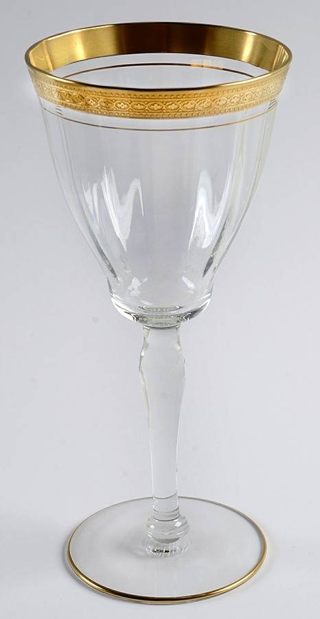 Bracelet (Stem 1125) Wine Glass by Glastonbury - Lotus-1