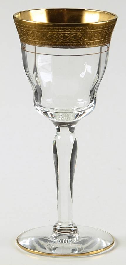 Bracelet (Stem 1125) Cordial Glass by Glastonbury - Lotus-1