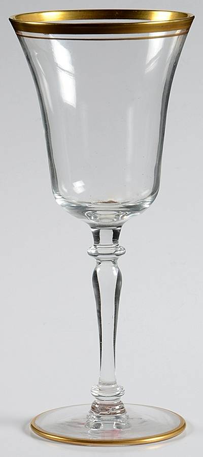2011-1 Water Goblet by Glastonbury - Lotus-1