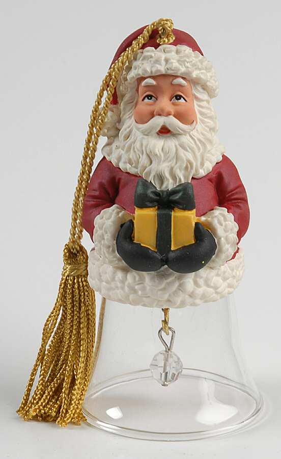 Winter Follies Bell Ornament by Gorham Crystal-1