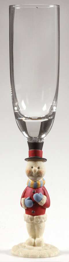 Winter Follies Fluted Champagne by Gorham Crystal-1