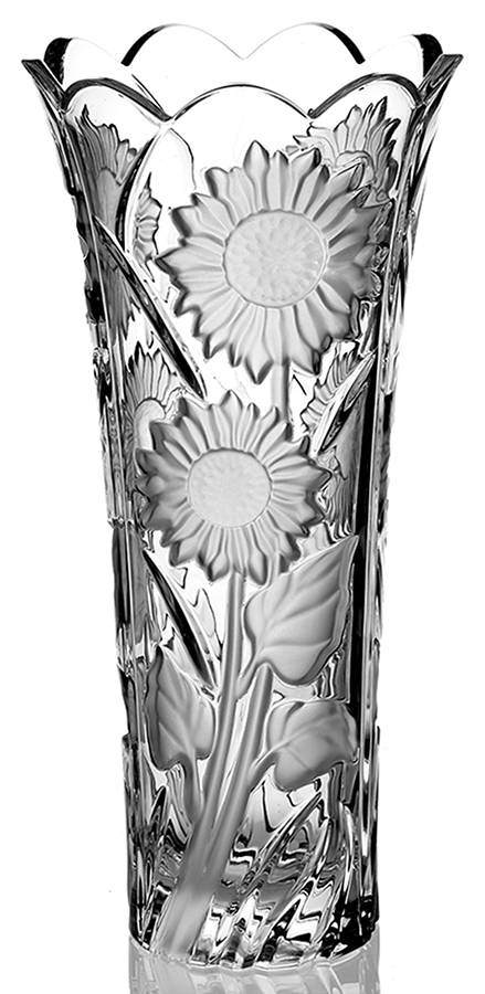 Botanical Garden Vases 12" Flower Vase by Gorham Crystal-1