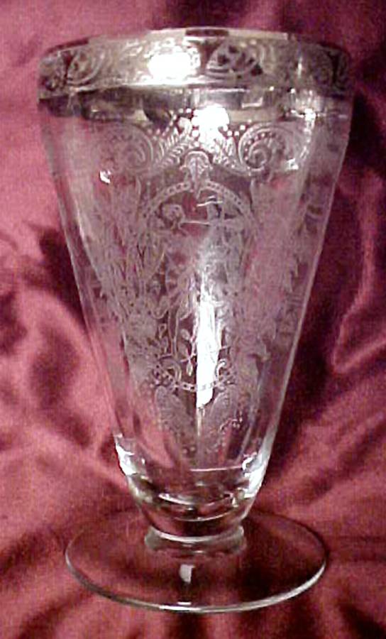 1125-2 Footed Tumbler by Glastonbury - Lotus-1