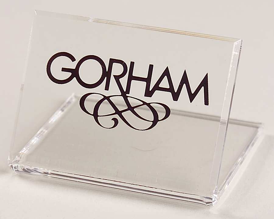 Advertising Signs Plastic Sign 1 by Gorham Crystal-1