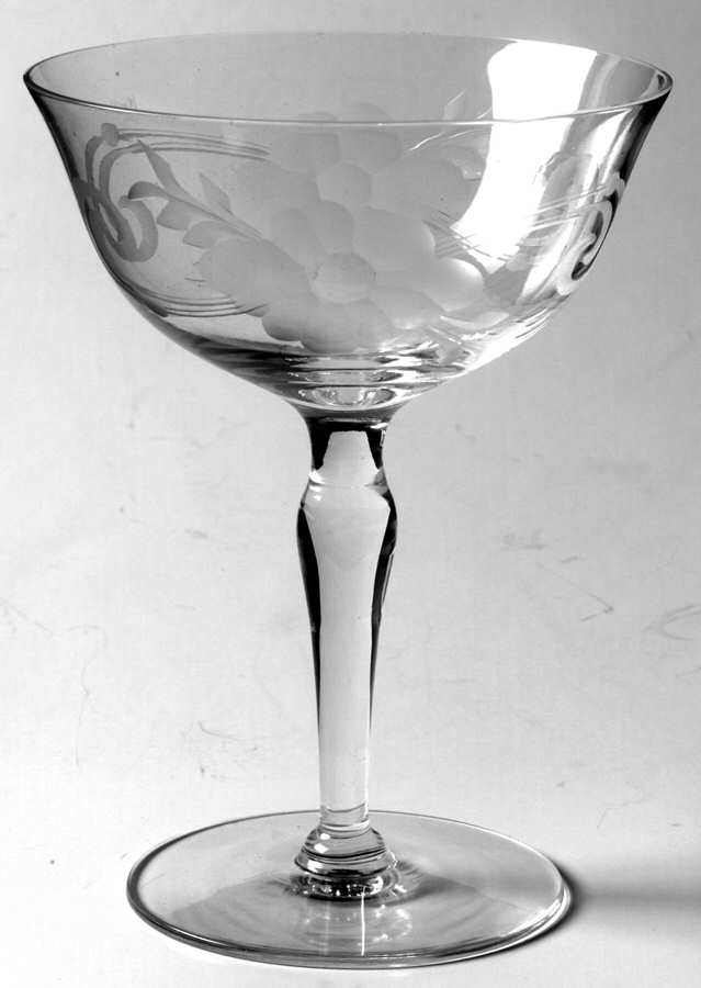 36-5 Champagne/Tall Sherbet by Glastonbury - Lotus-1