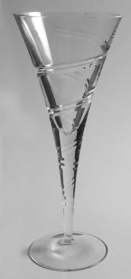 Spiral (Stemware) Water Goblet by Godinger-1