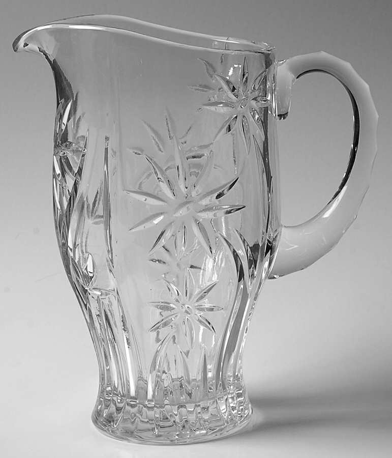 Floral Garden 48 Oz Pitcher by Gorham Crystal-1