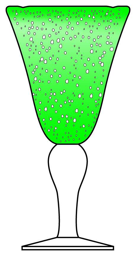 Provance Green Water Goblet by Global Amici-1