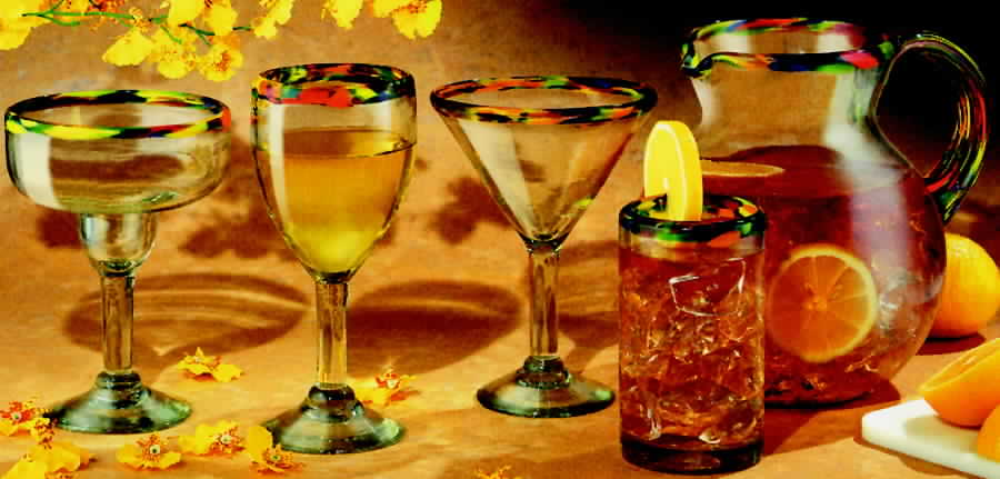 Festival Water Goblet by Global Amici-1