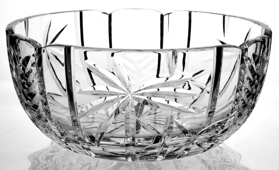 Palm 9" Salad Bowl by Godinger-1