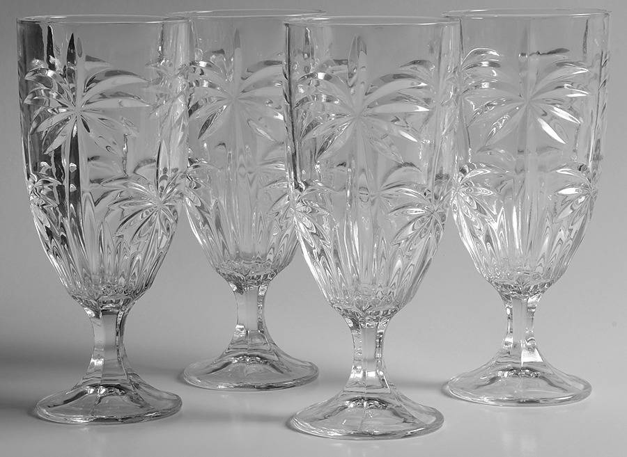 Palm Iced Tea - Set of 4 by Godinger-1