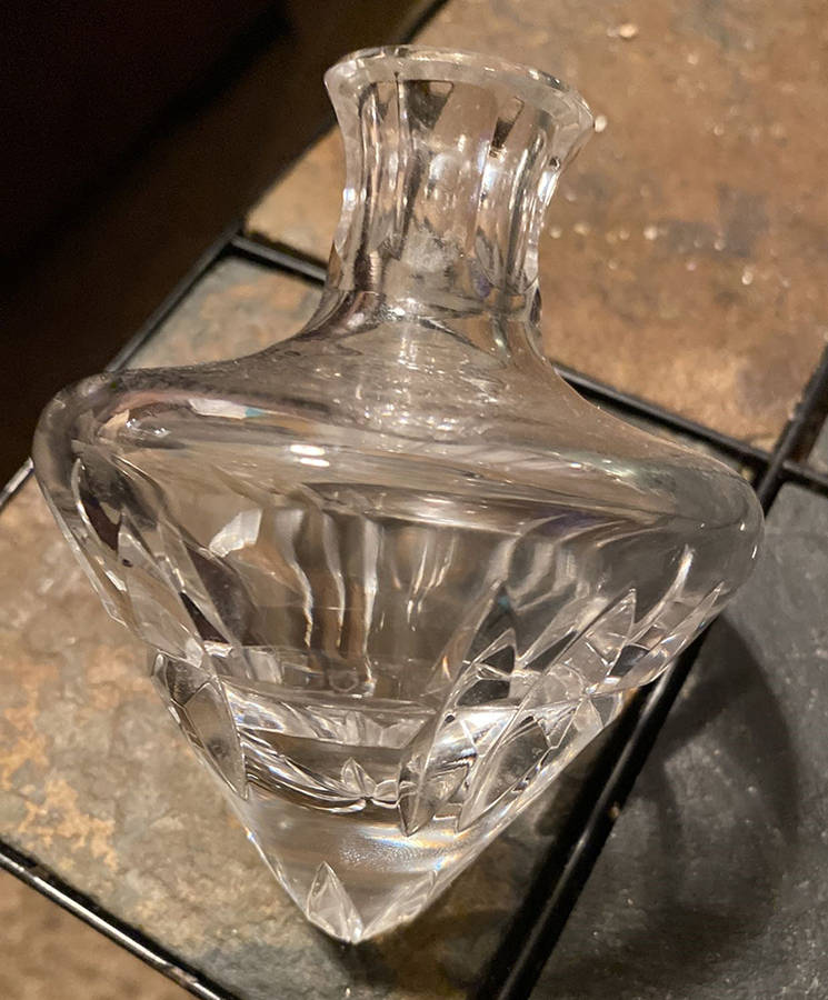 Terra Tilted Perfume Bottle No Stopper by Godinger-1