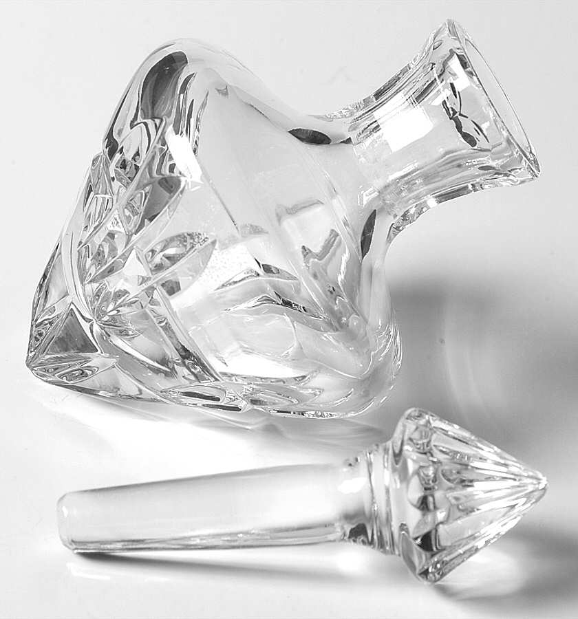 Terra Tilted Perfume Bottle & Stopper by Godinger-1