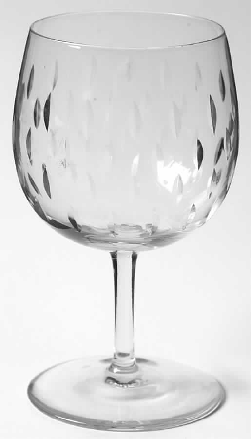 Dainty Water Goblet by Glastonbury - Lotus-1