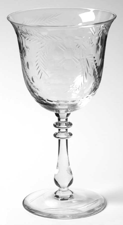 78-5 Water Goblet by Glastonbury - Lotus-1