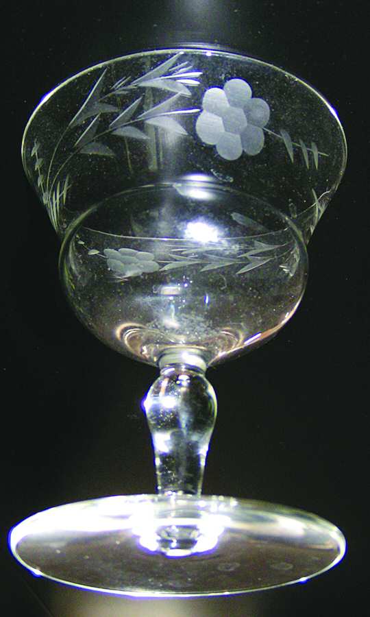 3720-7 Champagne/Tall Sherbet by Glastonbury - Lotus-1