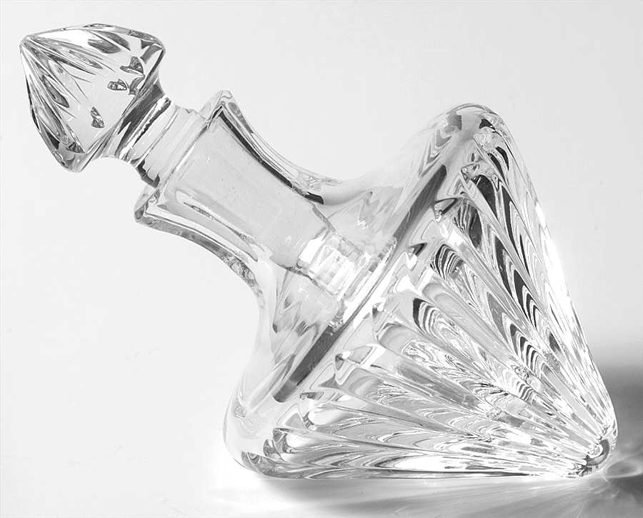 Harmony Tilted Perfume Bottle & Stopper by Godinger-1
