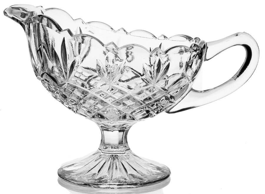 Pineapple Collection Footed Gravy Boat by Godinger-1