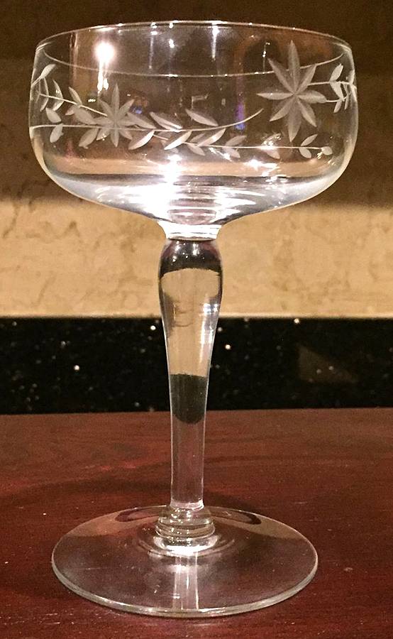 1500-15 Champagne/Tall Sherbet by Glastonbury - Lotus-1