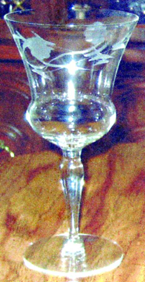 3720-8 Water Goblet by Glastonbury - Lotus-1