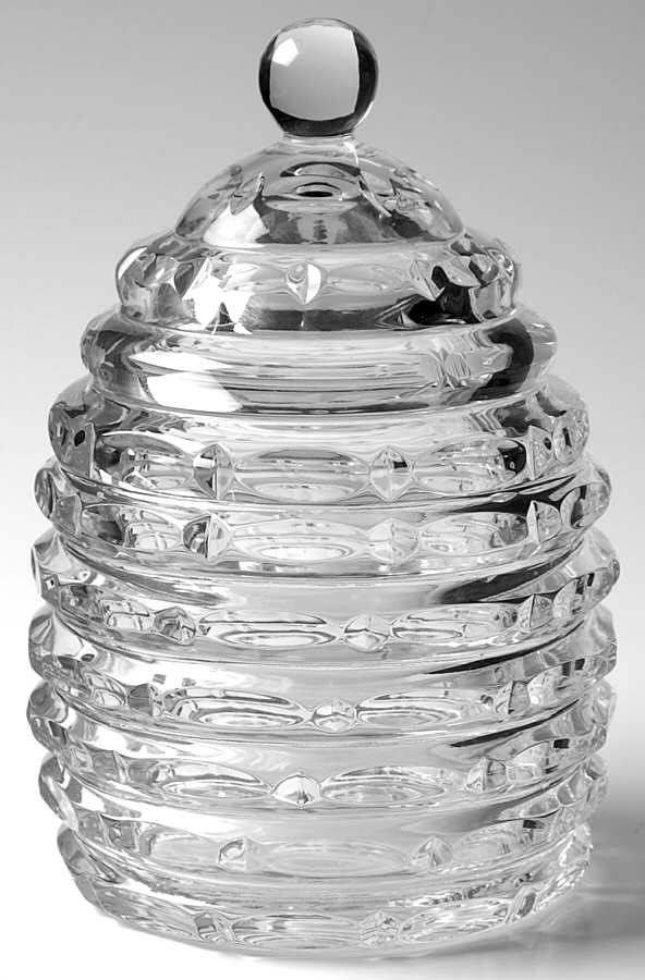 Beehive Collection Biscuit Barrel & Lid by Godinger-1