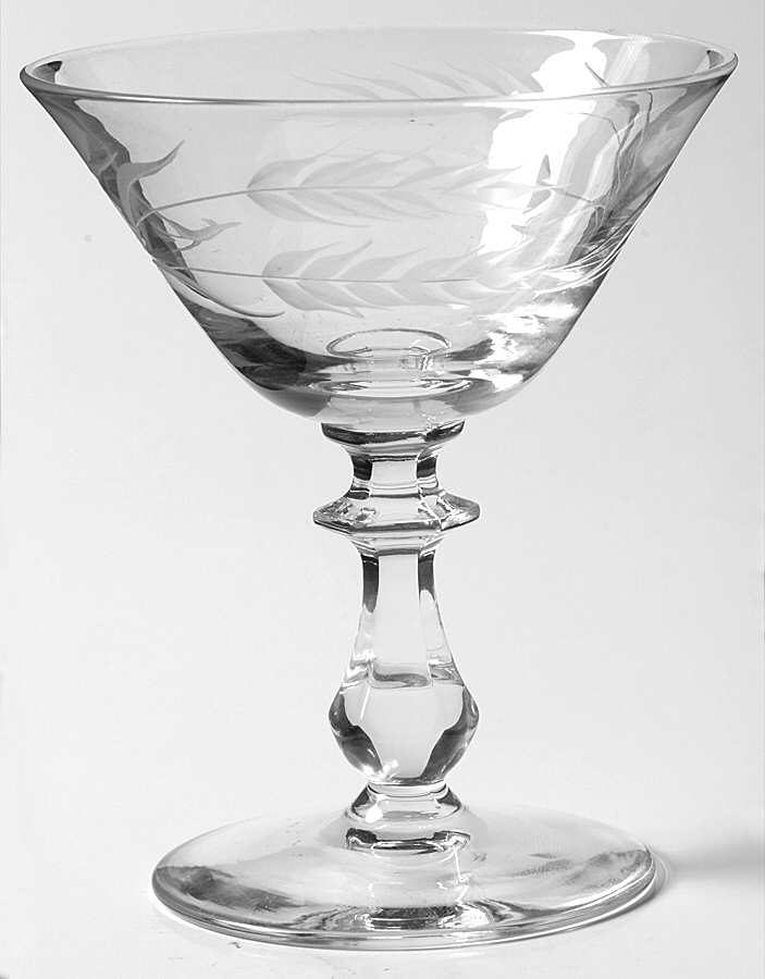 984-2 Champagne/Tall Sherbet by Glastonbury - Lotus-1