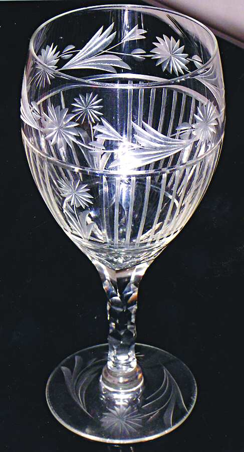 28-3 Water Goblet by Glastonbury - Lotus-1