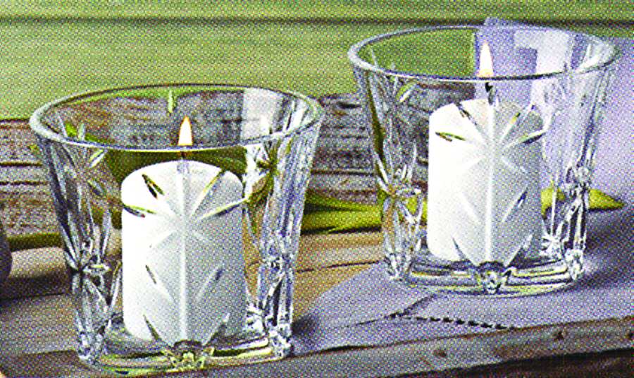 Floral Majesty Votive Candleholder by Gorham Crystal-1