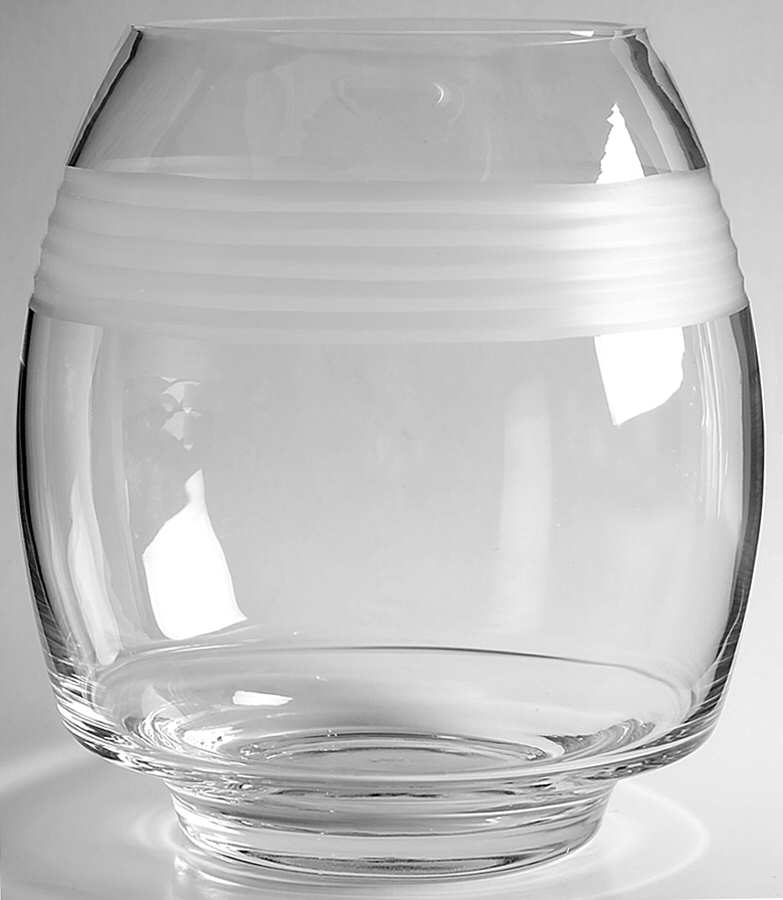 Wave #990A 1" Candleholder by Gorham Crystal-1