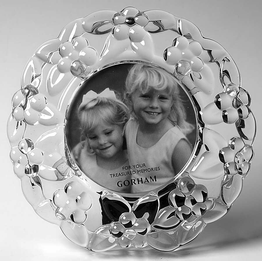 Sentimental Traditions Flower Frame by Gorham Crystal-1