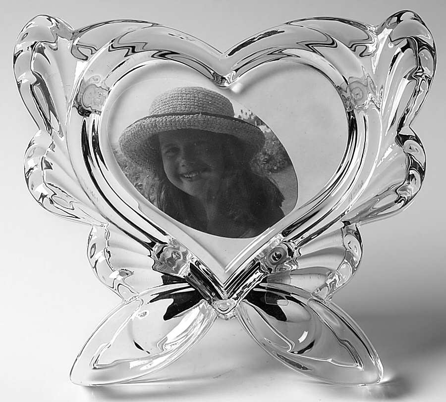 Sentimental Traditions Butterfly Frame by Gorham Crystal-1