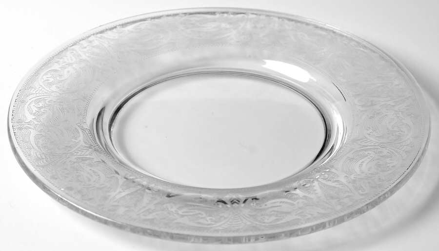 Georgian Clear 8" Salad Plate by Glastonbury - Lotus-1